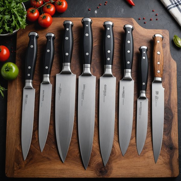 Comment choisir un ensemble de couteaux de chef pour une cuisine professionnelle?