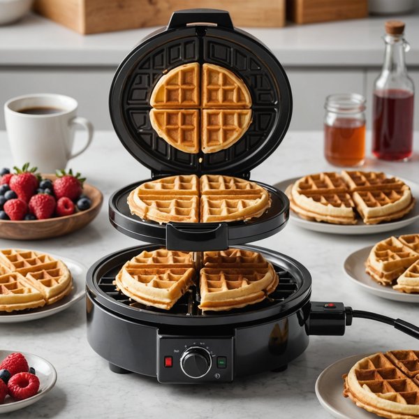 Comment choisir un gaufrier rotatif pour des gaufres uniformément cuites?